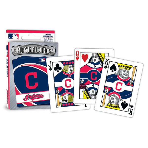 Cleveland Guardians Playing Cards Logo