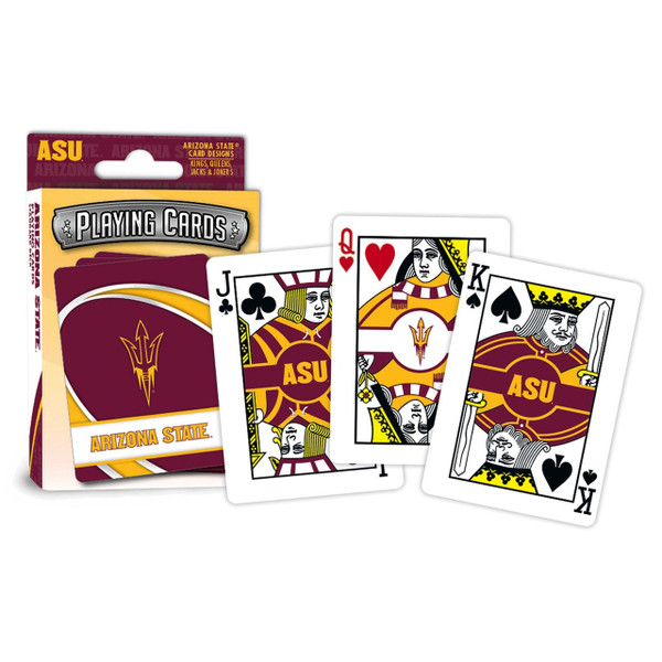 Arizona State Sun Devils Playing Cards Logo