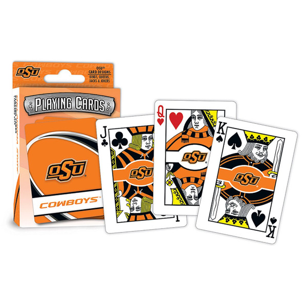 Oklahoma State Cowboys Playing Cards Logo