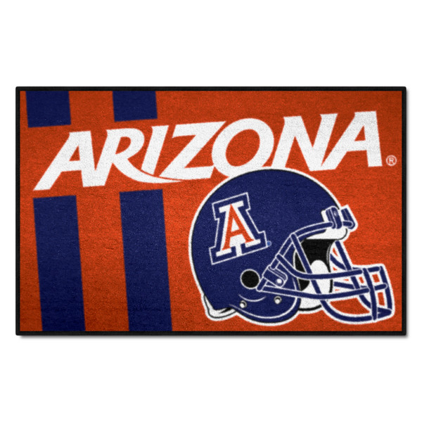 University of Arizona - Arizona Wildcats Starter Mat Block A Primary Logo Red