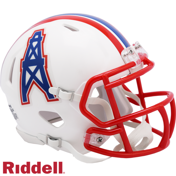 Houston Oilers Helmet Riddell Replica Mini Speed Style 1981-1998 T/B