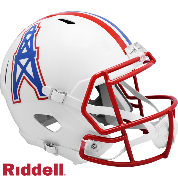 Houston Oilers Helmet Riddell Replica Full Size Speed Style 1981-1998 T/B Special Order