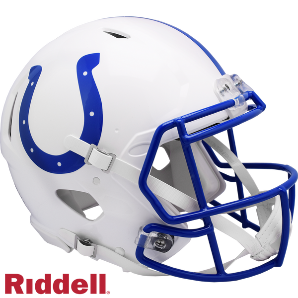 Indianapolis Colts Helmet Riddell Authentic Full Size Speed Style 1995-2003 T/B Special Order