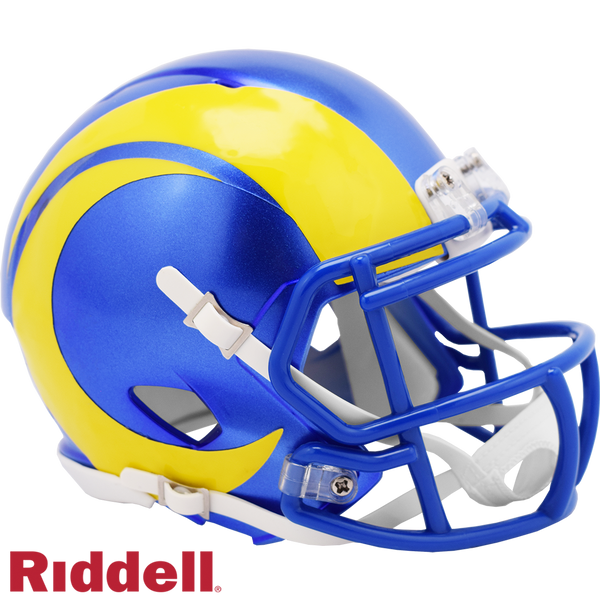 Los Angeles Rams Helmet Riddell Replica Mini Speed Style Super Bowl 56 Champs