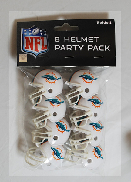 Miami Dolphins Team Helmet Party Pack