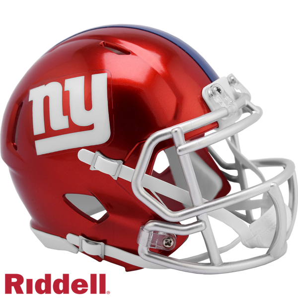 New York Giants Helmet Riddell Replica Mini Speed Style FLASH Alternate