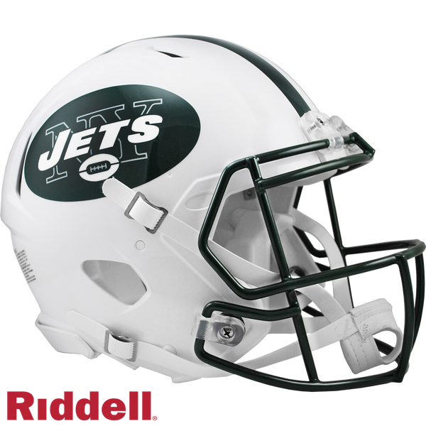 New York Jets Helmet Riddell Authentic Full Size Speed Style 1998-2018 T/B Special Order