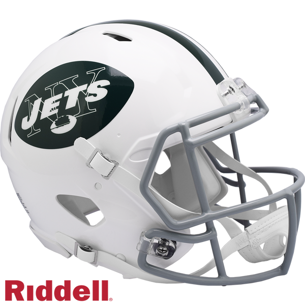 New York Jets Helmet Riddell Authentic Full Size Speed Style 1965-1977 T/B Special Order