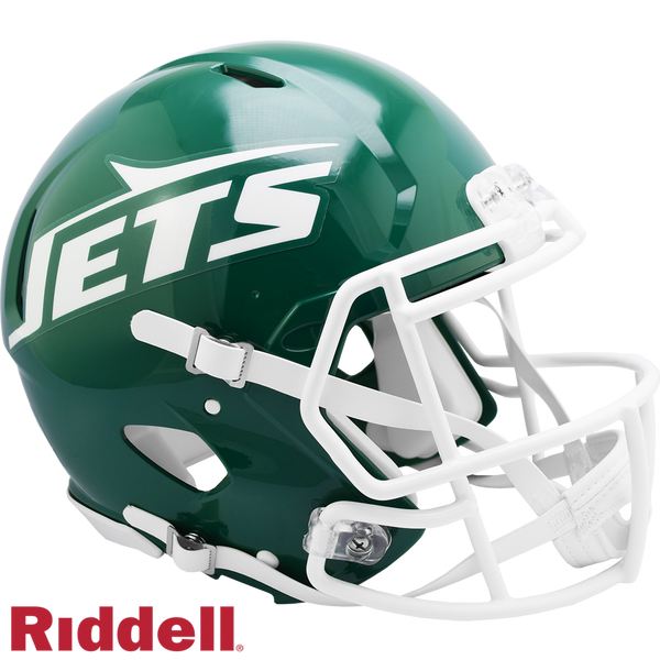 New York Jets Helmet Riddell Authentic Full Size Speed Style 1978-1989 T/B Special Order