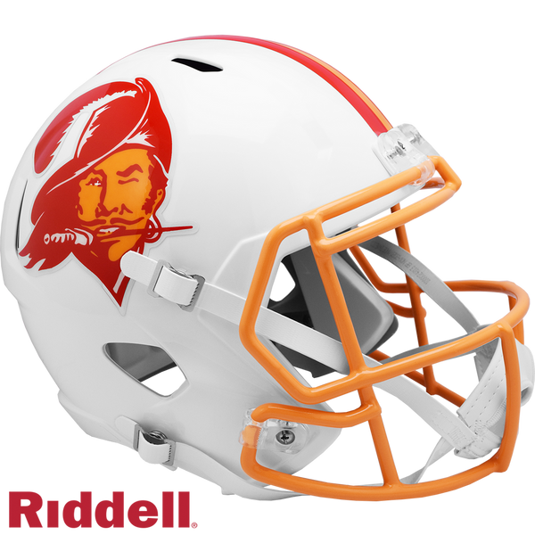 Tampa Bay Buccaneers Helmet Riddell Replica Full Size Speed Style 1976-1996 T/B Special Order