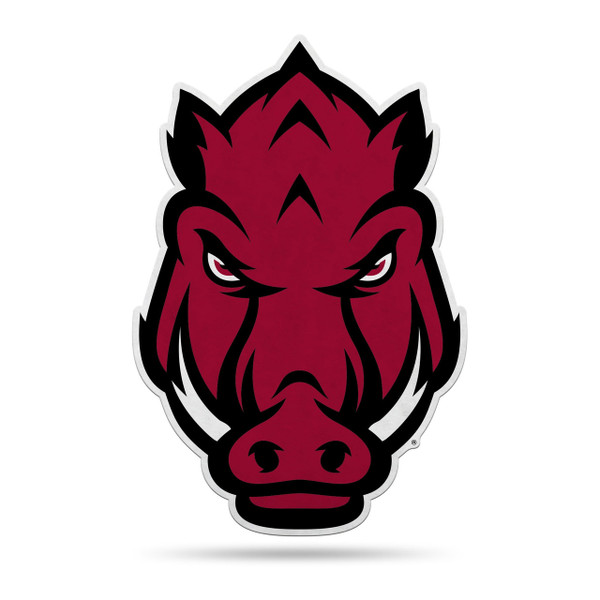 Arkansas Razorbacks Pennant Shape Cut Mascot Design