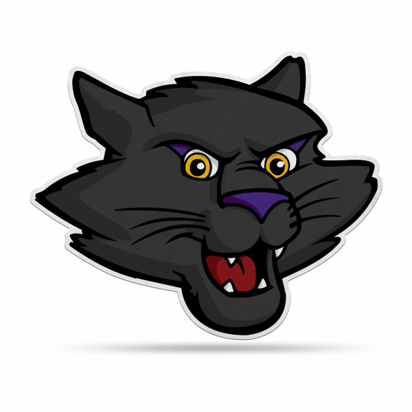 Northern Iowa Panthers Pennant Shape Cut Mascot Design