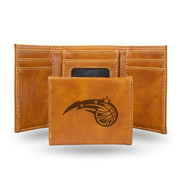 Orlando Magic Wallet Trifold Laser Engraved