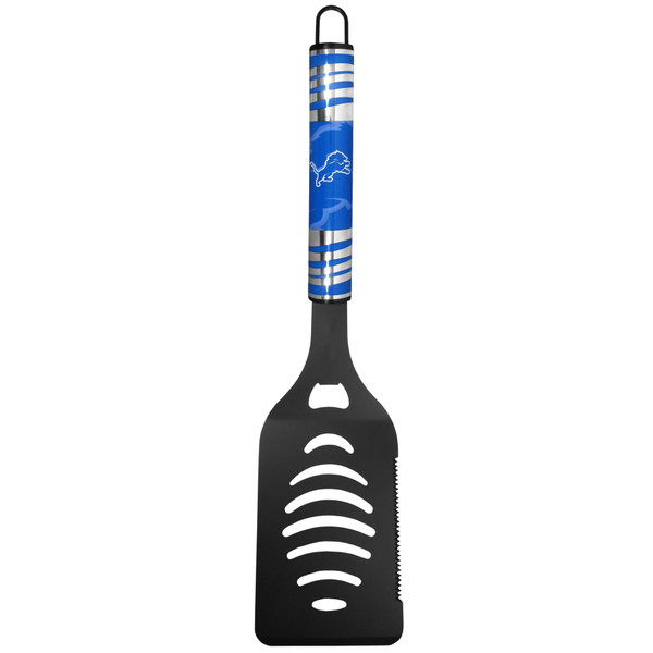 Detroit Lions Steel Black Spatula