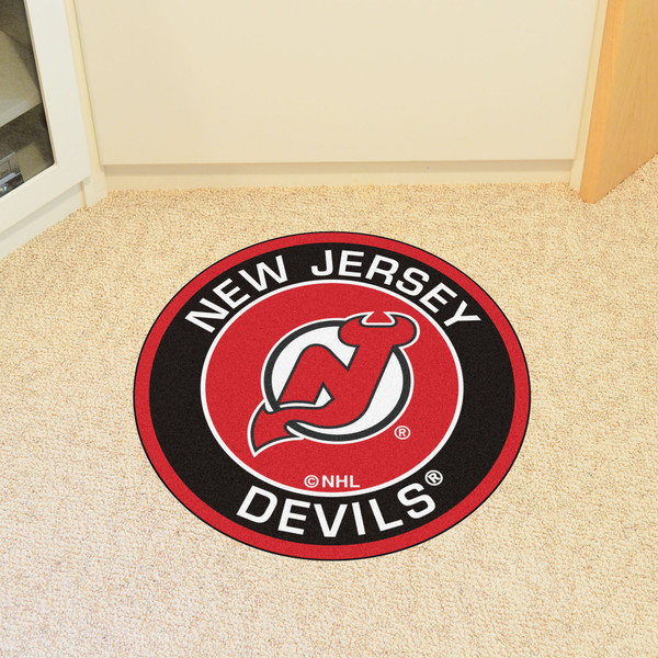 NHL - New Jersey Devils Roundel Mat 27" diameter