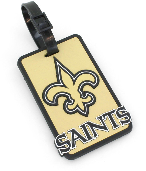New Orleans Saints Soft Bag Luggage Tag