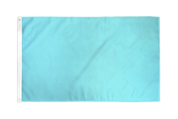 Light Blue Solid Color Flag 2x3ft Poly