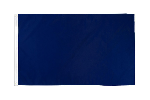 Navy Blue Solid Color Flag 2x3ft Poly