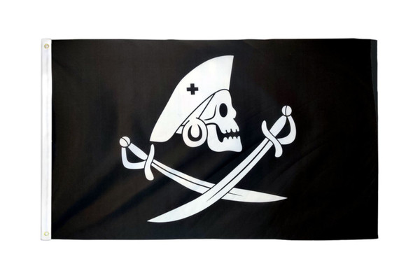 Edward England Pirate Flag 3x5ft Poly