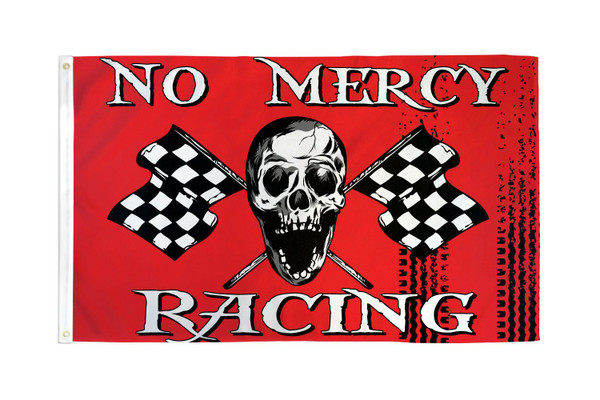 No Mercy Racing Flag 3x5ft Poly