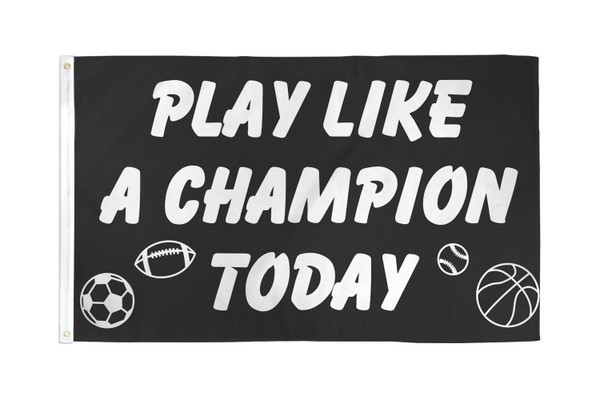 Play Like a Champion Flag 3x5ft Poly