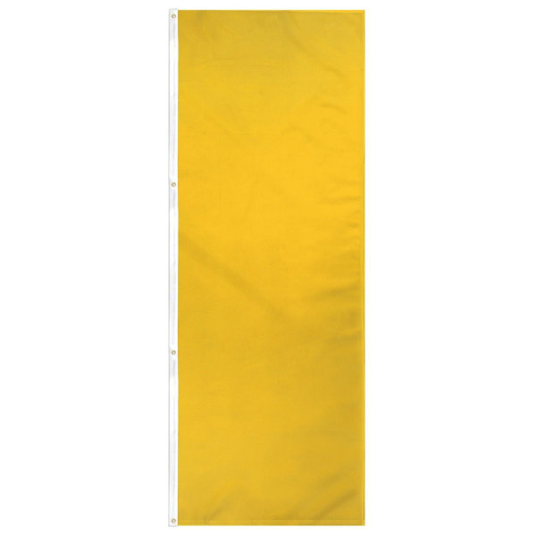 Gold Solid Color 3x8ft DuraFlag Banner