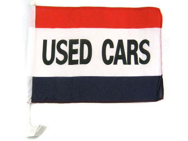 Used Cars Single-Sided Car Flag