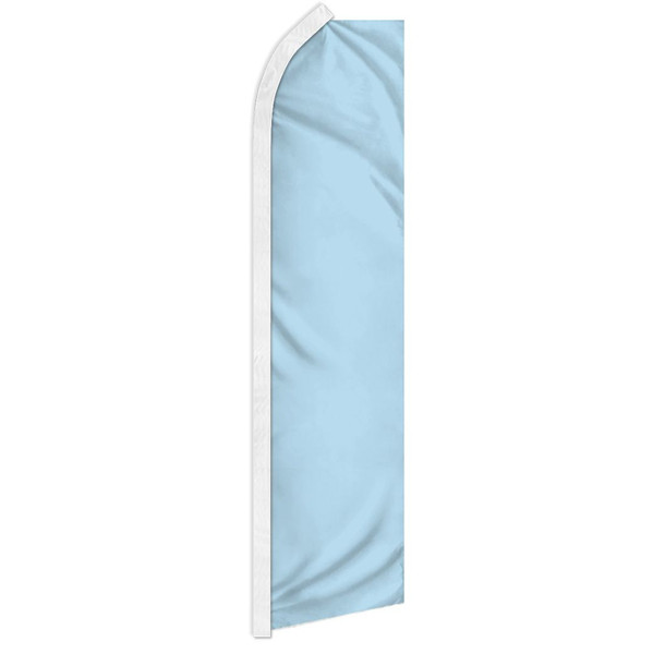 Light Blue Solid Color Super Flag