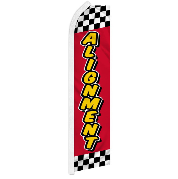 Alignment (Red & Yellow) Super Flag