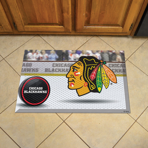 NHL - Chicago Blackhawks Scraper Mat 19"x30"