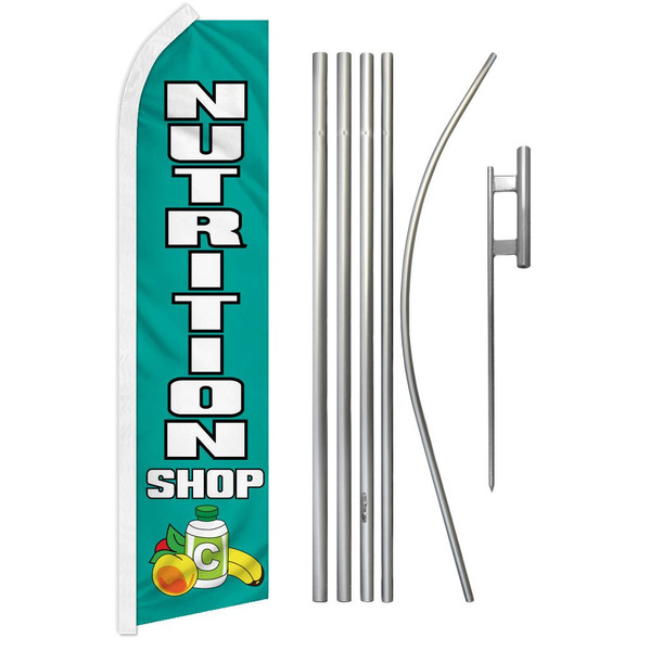 Nutrition Shop Super Flag & Pole Kit