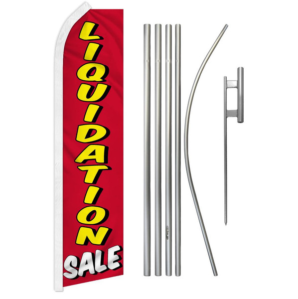 Liquidation Sale Super Flag & Pole Kit