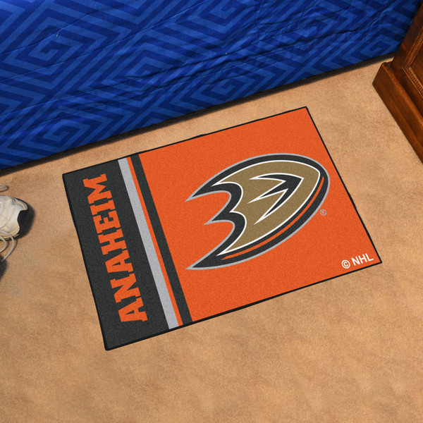 NHL - Anaheim Ducks Uniform Starter Mat 19"x30"