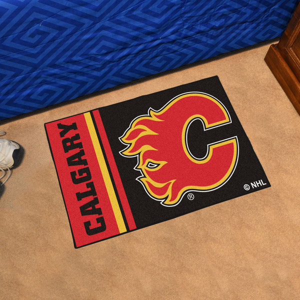 NHL - Calgary Flames Uniform Starter Mat 19"x30"