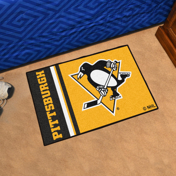 NHL - Pittsburgh Penguins Uniform Starter Mat 19"x30"