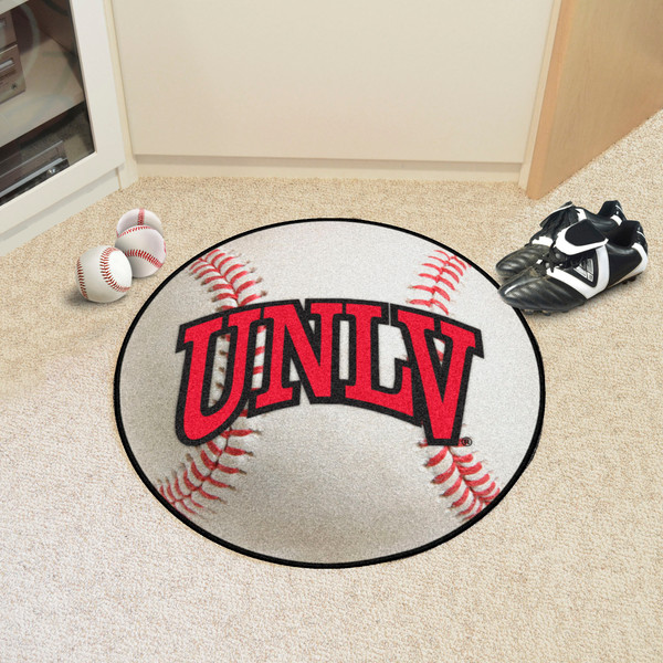 University of Nevada, Las Vegas (UNLV) Baseball Mat 27" diameter