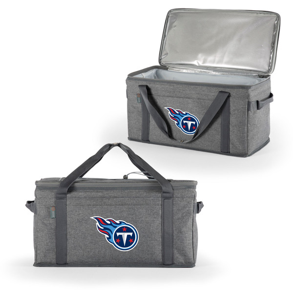 Tennessee Titans 64 Can Collapsible Cooler, (Heathered Gray)