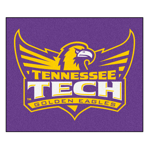 Tennessee Technological University - Tennessee Tech Golden Eagles Tailgater Mat "Golden Eagle" Logo Purple