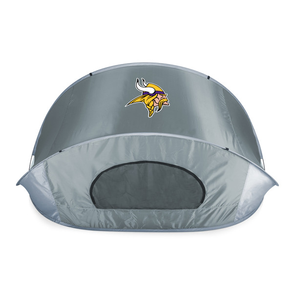 Minnesota Vikings Manta Portable Beach Tent, (Gray with Black Accents)