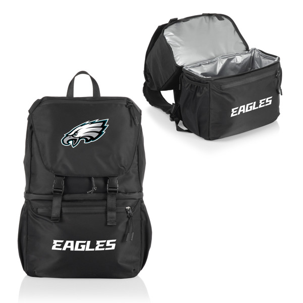 Philadelphia Eagles Tarana Backpack Cooler, (Carbon Black)