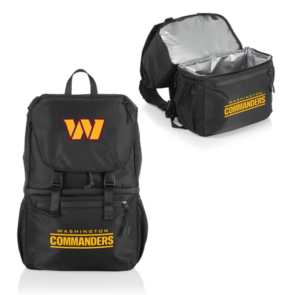 Washington Commanders Tarana Backpack Cooler, (Carbon Black)