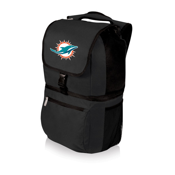 Miami Dolphins Zuma Backpack Cooler, (Black)