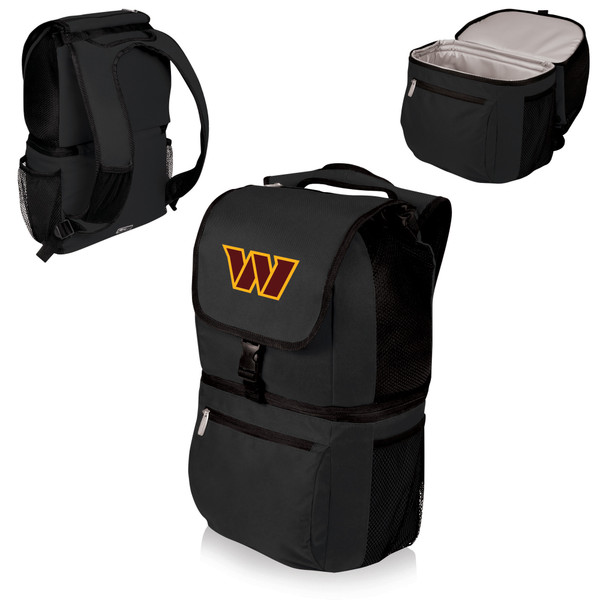 Washington Commanders Zuma Backpack Cooler, (Black)