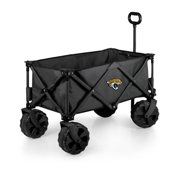 Jacksonville Jaguars Adventure Wagon Elite All-Terrain Portable Utility Wagon, (Dark Gray)