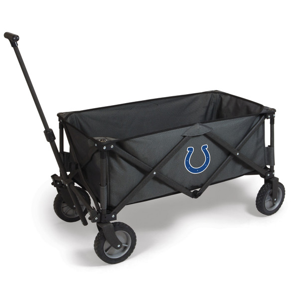 Indianapolis Colts Adventure Wagon Portable Utility Wagon, (Dark Gray)