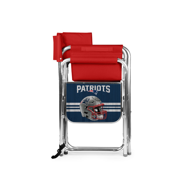 New England Patriots Sports Chair, (Red)