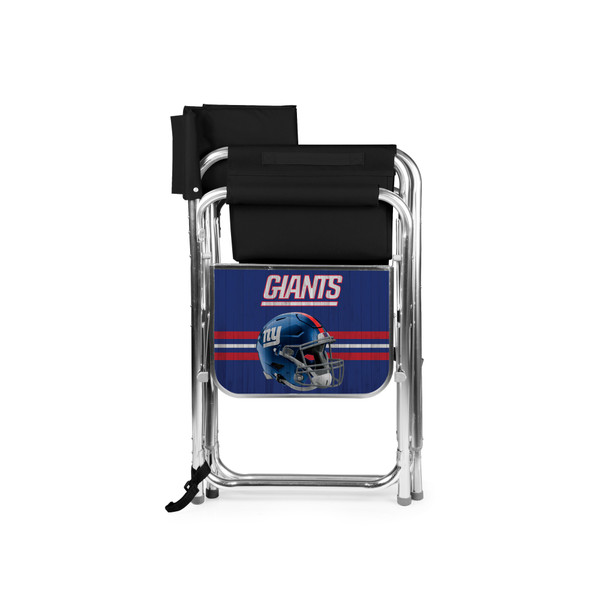 New York Giants Sports Chair, (Black)