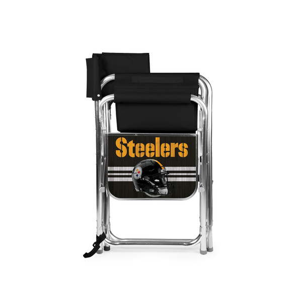 Pittsburgh Steelers Sports Chair, (Black)