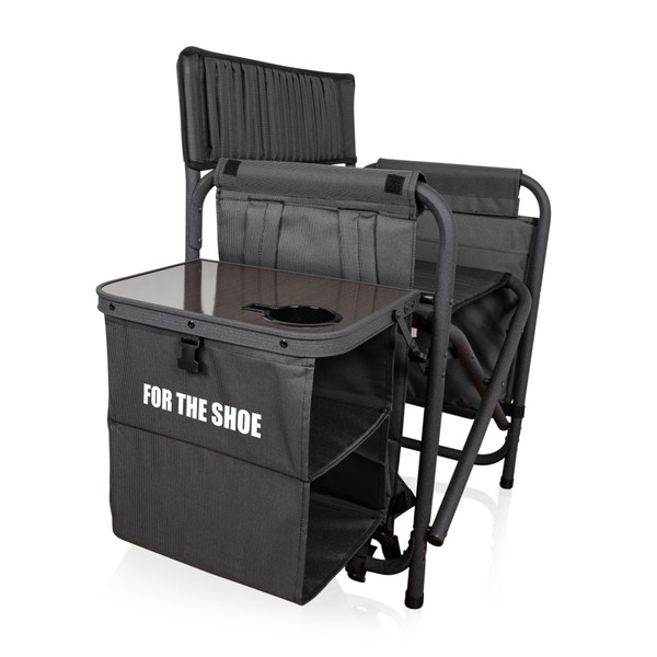 Indianapolis Colts Fusion Camping Chair, (Dark Gray with Black Accents)