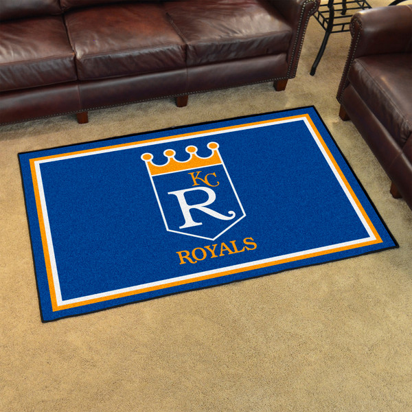 Retro Collection - 1969 Kansas City Royals 4x6 Rug